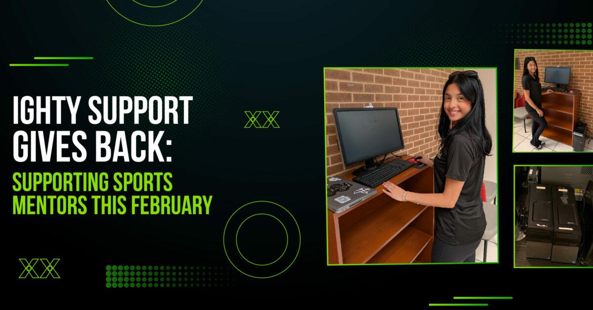 Ighty Support Gives Back: Supporting Sports Mentors This February