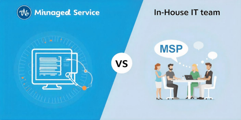 MSP (Managed Service Provider) vs. In-House IT team