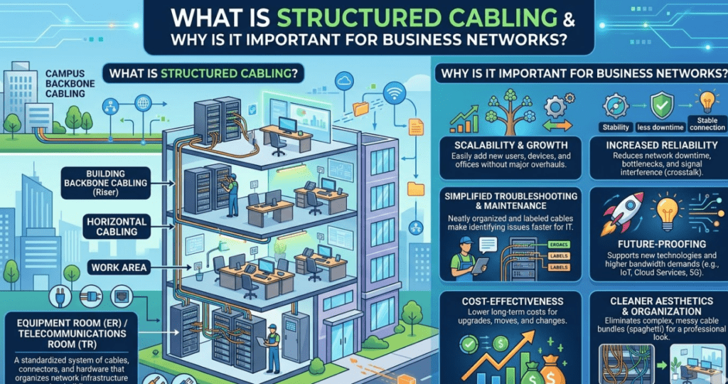 What Is Structured Cabling and Why Is It Important for Business Networks?