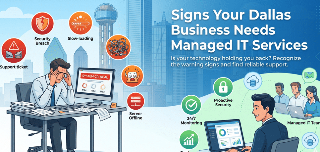 10 Signs Your Dallas Business Needs Managed IT Services