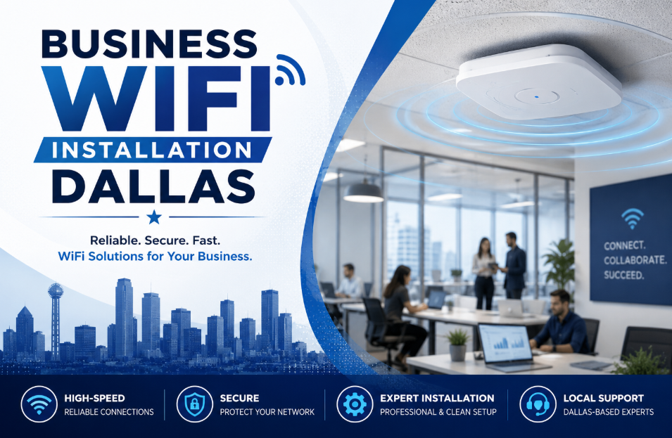 Business Wi‑Fi Installation Services in Dallas: Secure Wireless Networks for Offices & Warehouses