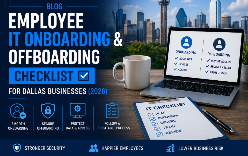 Employee IT Onboarding and Offboarding Checklist for Dallas Businesses (2026)