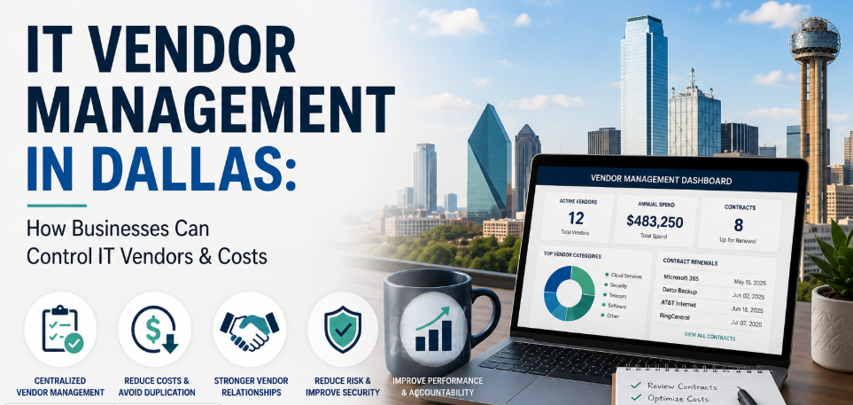 IT Vendor Management in Dallas: How Businesses Can Control IT Vendors & Costs