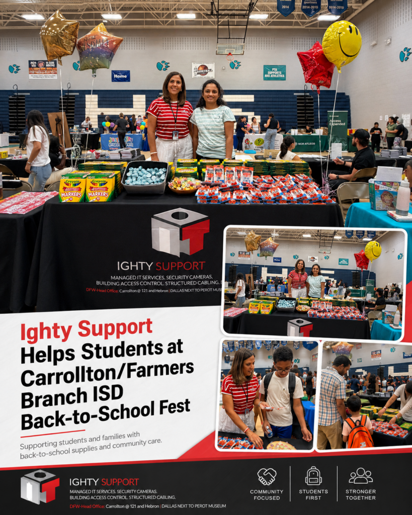 Ighty Support Helps Students at Carrollton/Farmers Branch ISD Back-to-School Fest
