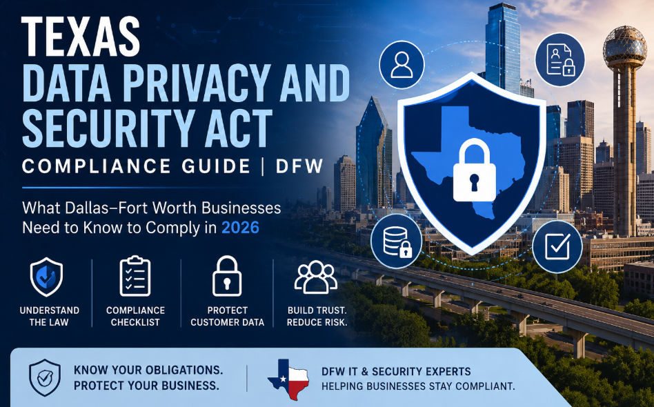 The Texas Data Privacy and Security Act (TDPSA): What DFW Businesses Must Do to Comply in 2026