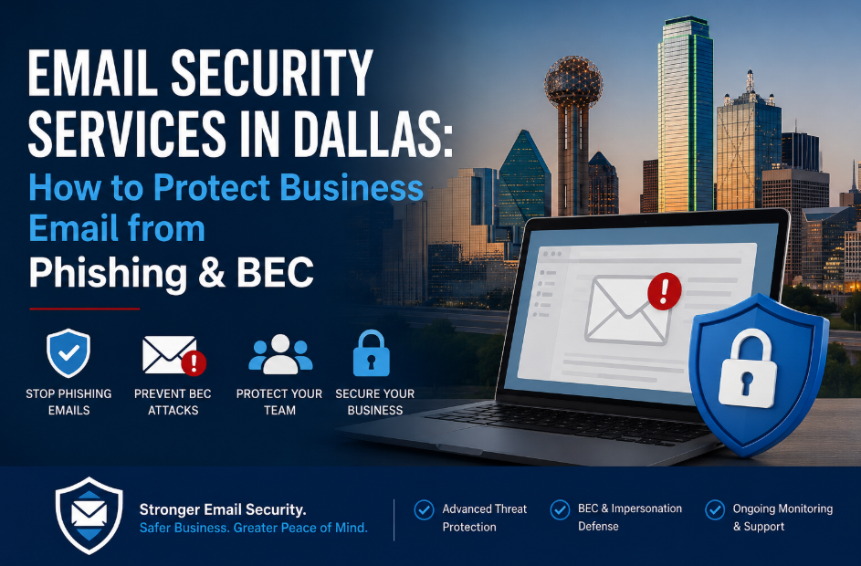 Email Security Services in Dallas: How to Protect Business Email from Phishing & BEC